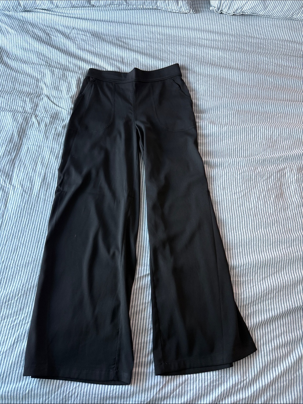 Max Studio Black Wide-Leg Palazzo Pants